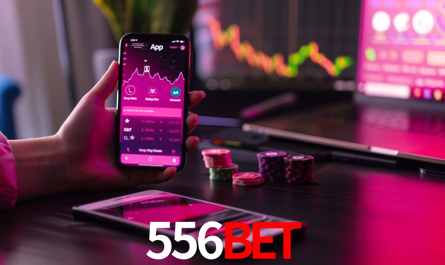 Recursos Exclusivos do App 556BET - Modo Offline, Login Biométrico